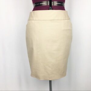 Halogen Khaki Tan Classic Skirt Nordstrom Size 8